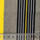 Yellow and Black Stripes: Cotton Jersey