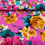 Thumbnail: Fuchsia Flowers: Viscose Jersey