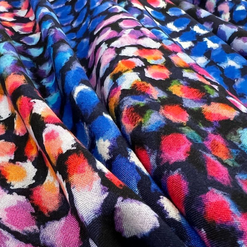 Dashwood: Chroma Navy 100% Rayon