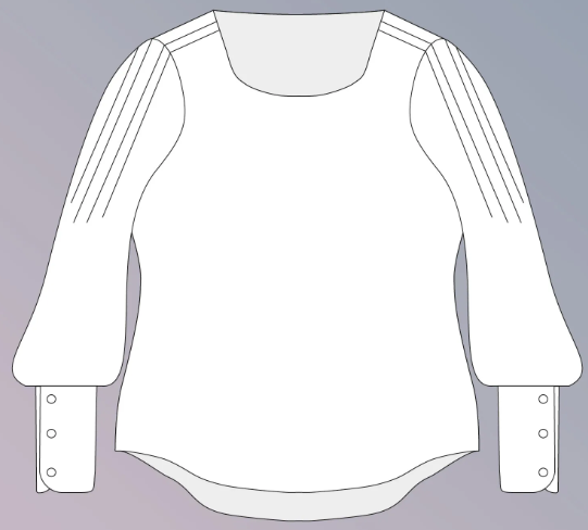 Experimental Space Pattern: Josie Blouse