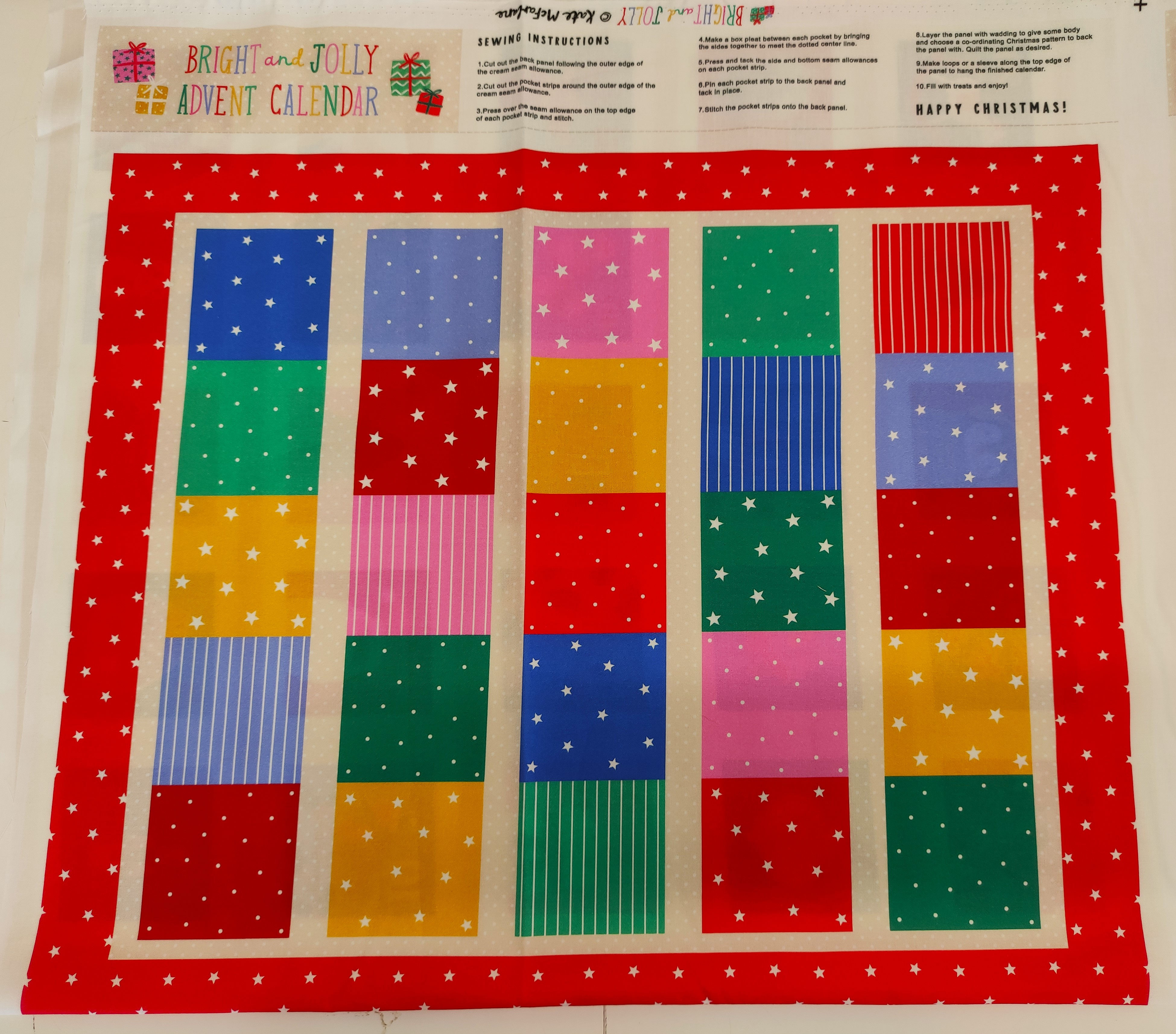 Dashwood: Bright and Jolly Advent Calendar by Jane McFarlane