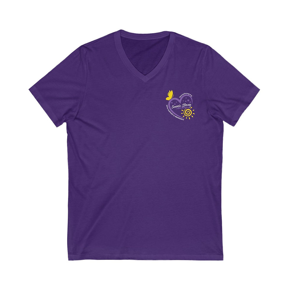 Thumbnail: Unisex Jersey Short Sleeve V-Neck Tee