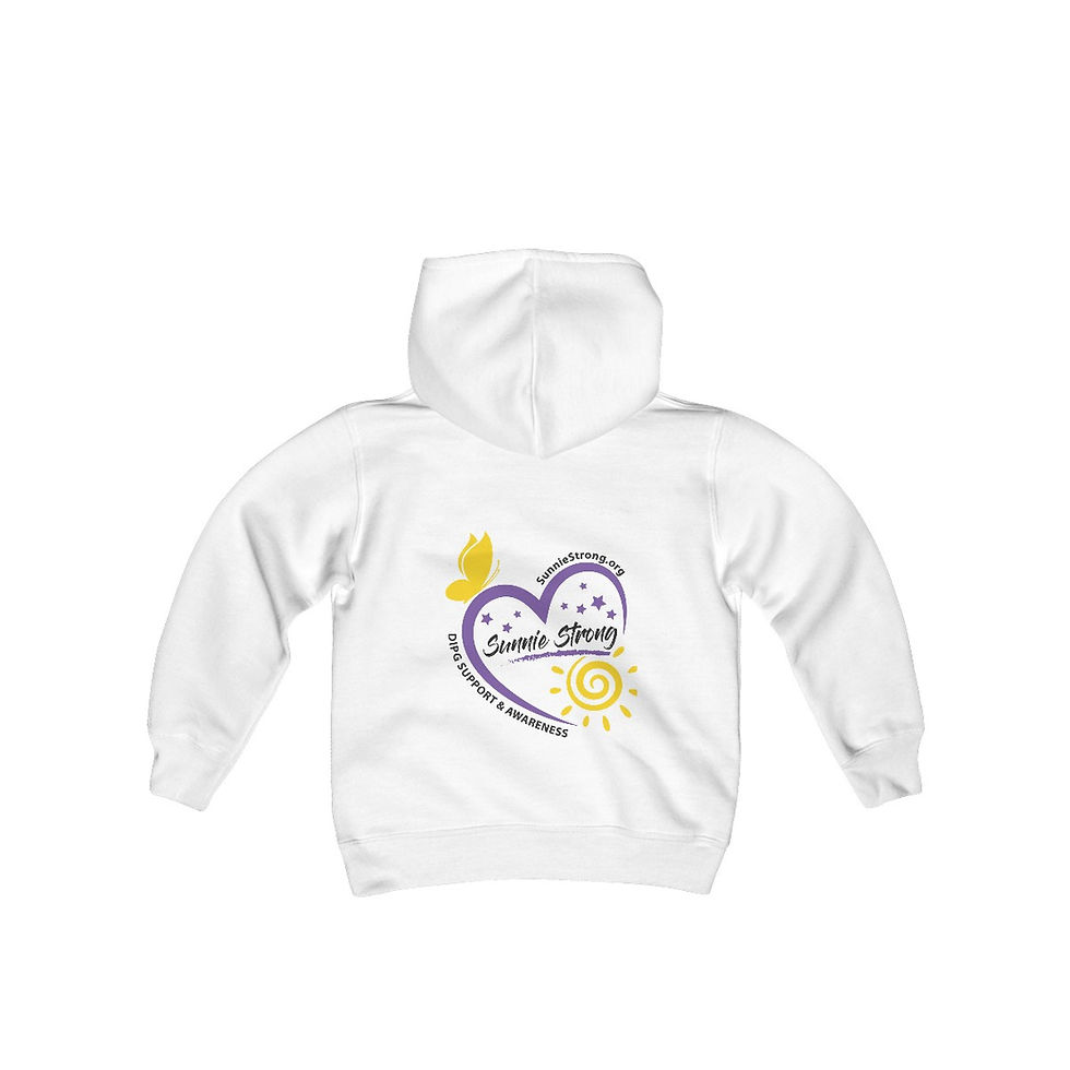 Thumbnail: Youth Heavy Blend Hooded Sweatshirt