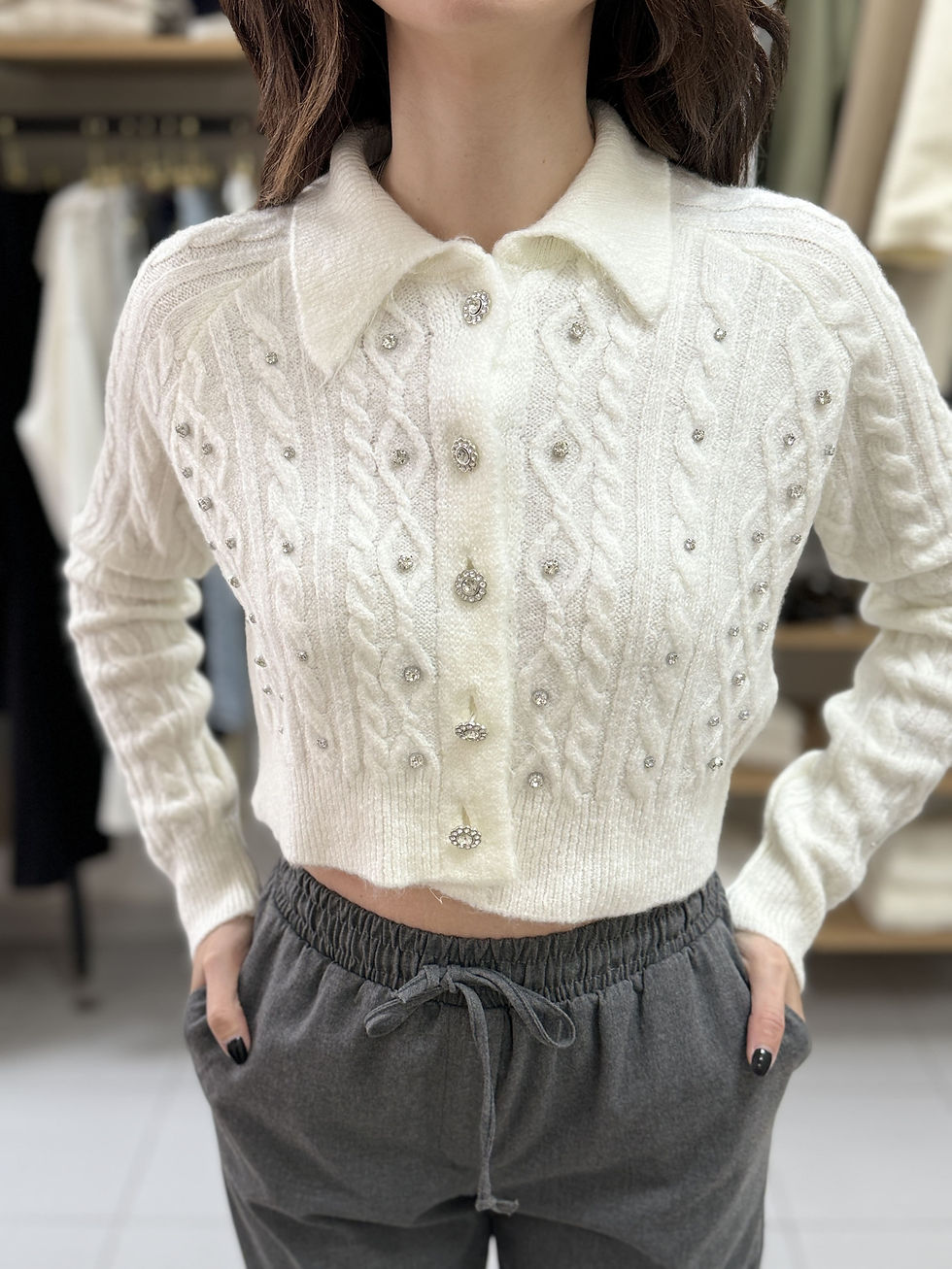 Μικρογραφία: Jasmine: Shiny Stone Cardigan