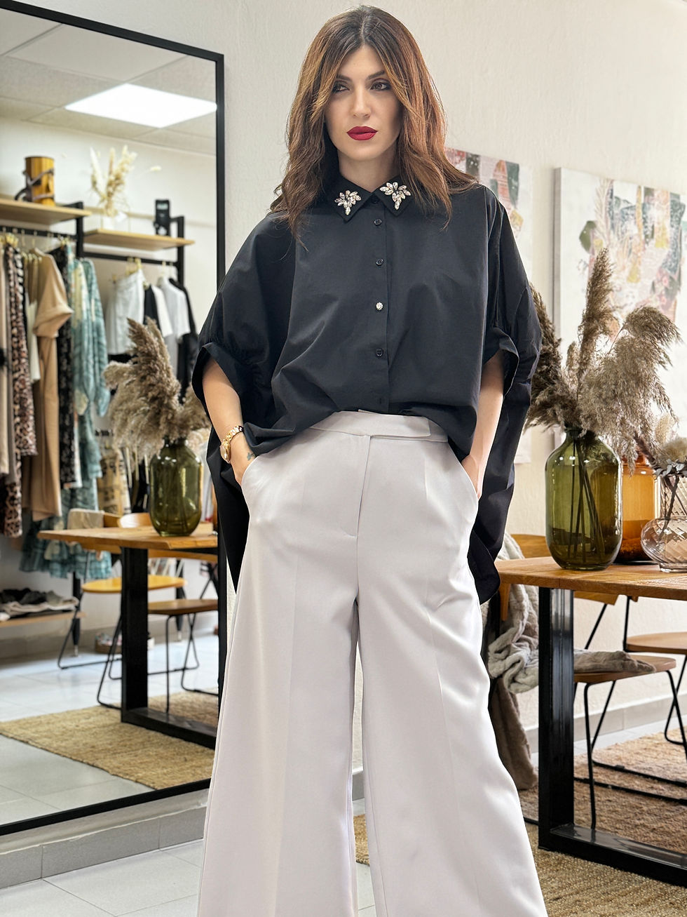 High Waisted Culotte Pants
