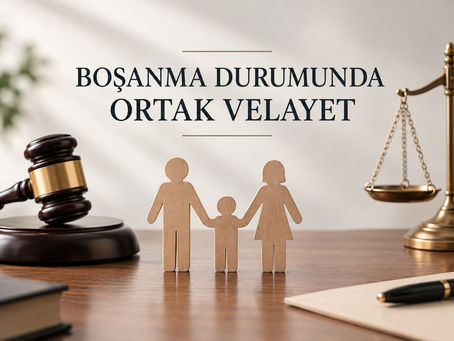 Boşanma Durumunda Ortak Velayet