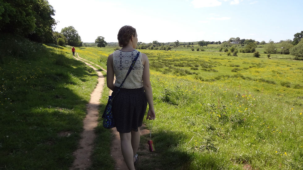 Hiking at Kenilworth Castle
