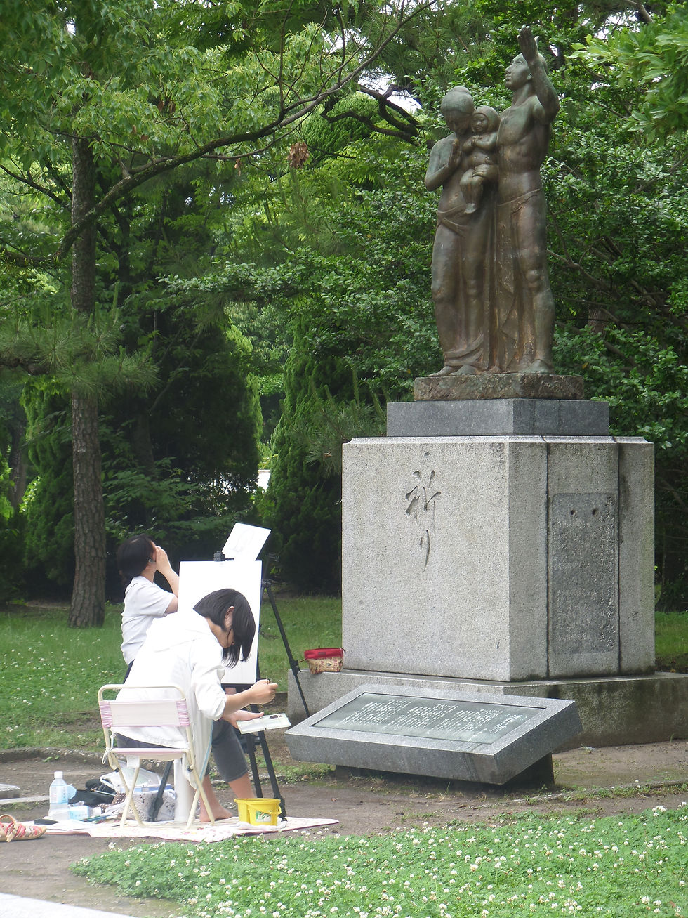 Painting in Peace Memorial Park