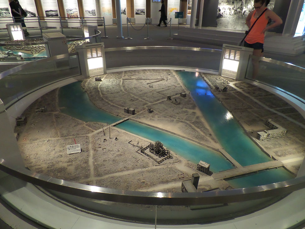 Hiroshima after the bombing