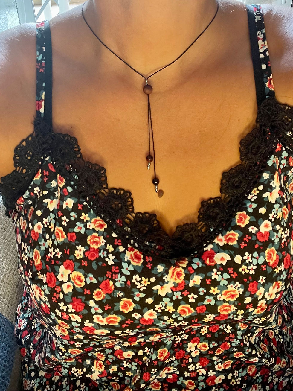 Miniature : Collier Séléné OEIL DE TAUREAU