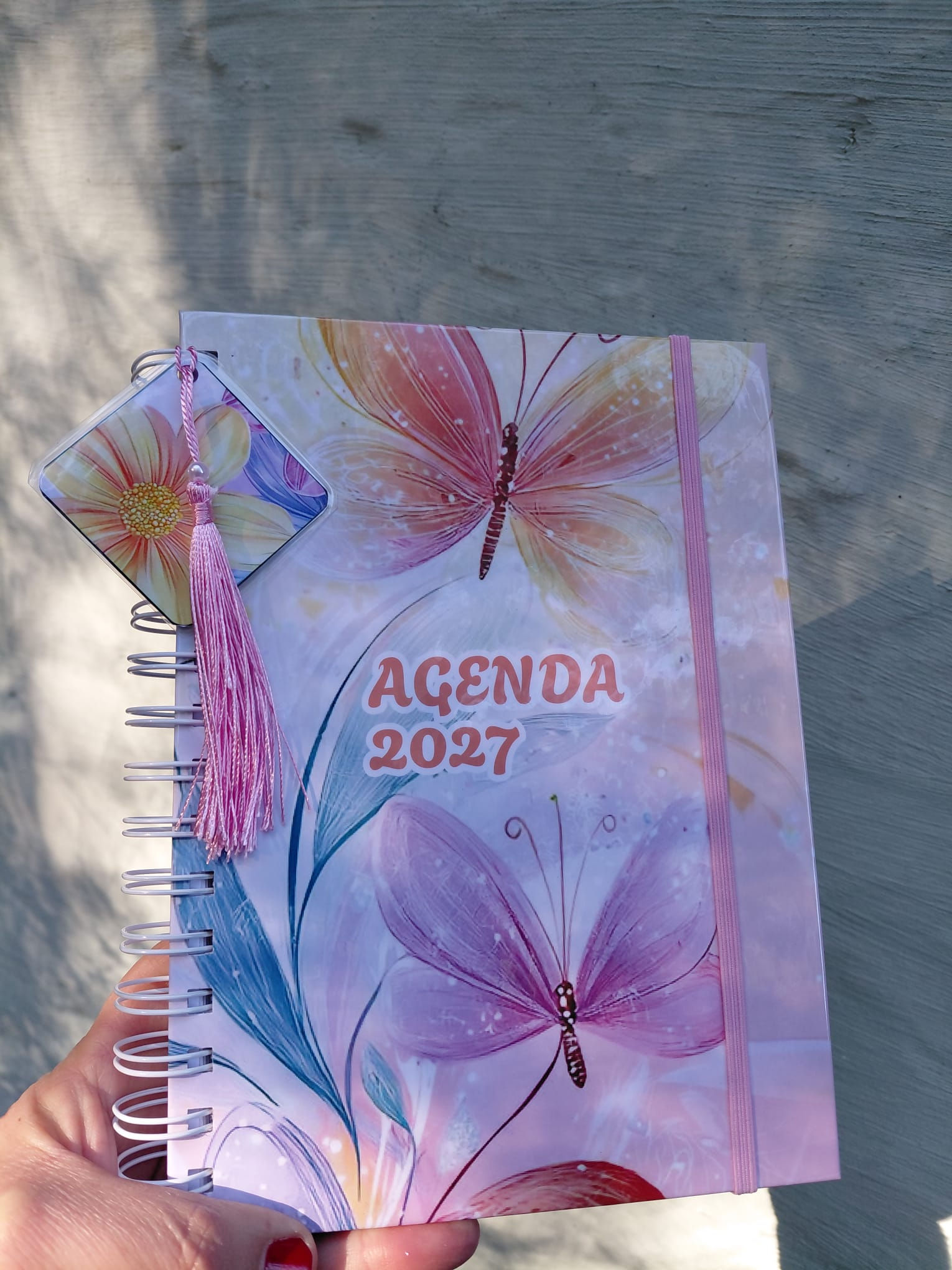 Agenda 2027 Personalizada con Horarios | 2 Días por Página | Oficina de Mimos