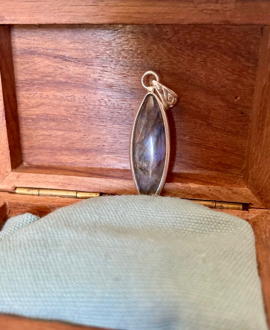 Miniature : Pendentif LABRADORITE