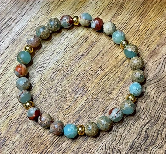 Miniature : Bracelet JASPE AQUATERRA