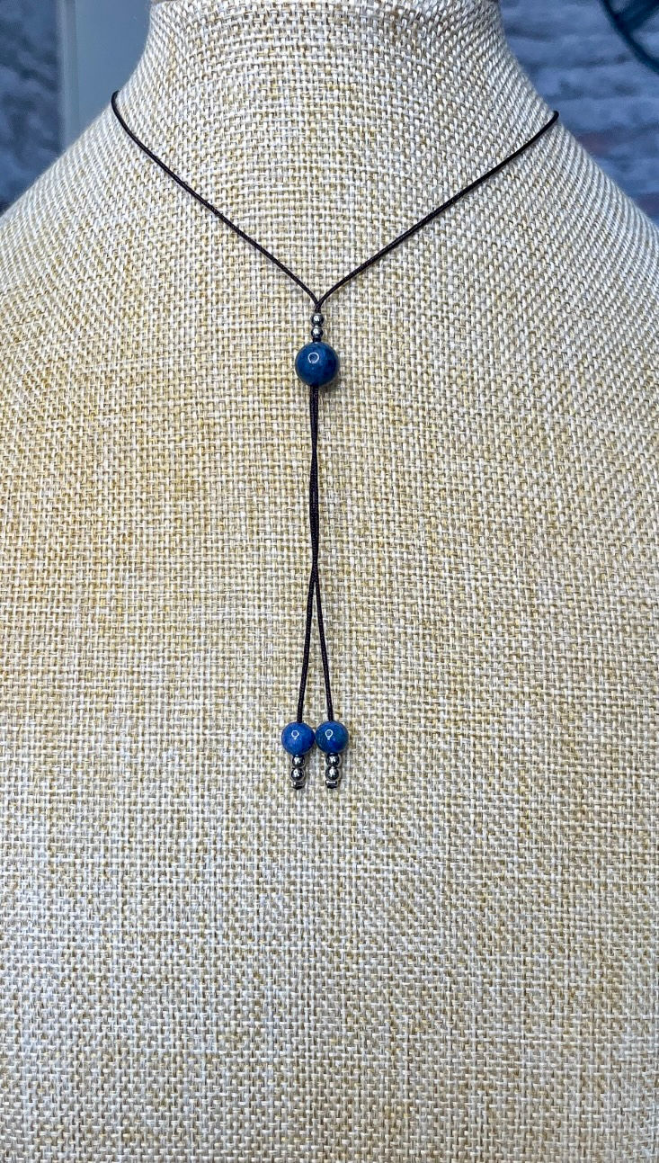 Miniature : Collier Séléné SODALITE