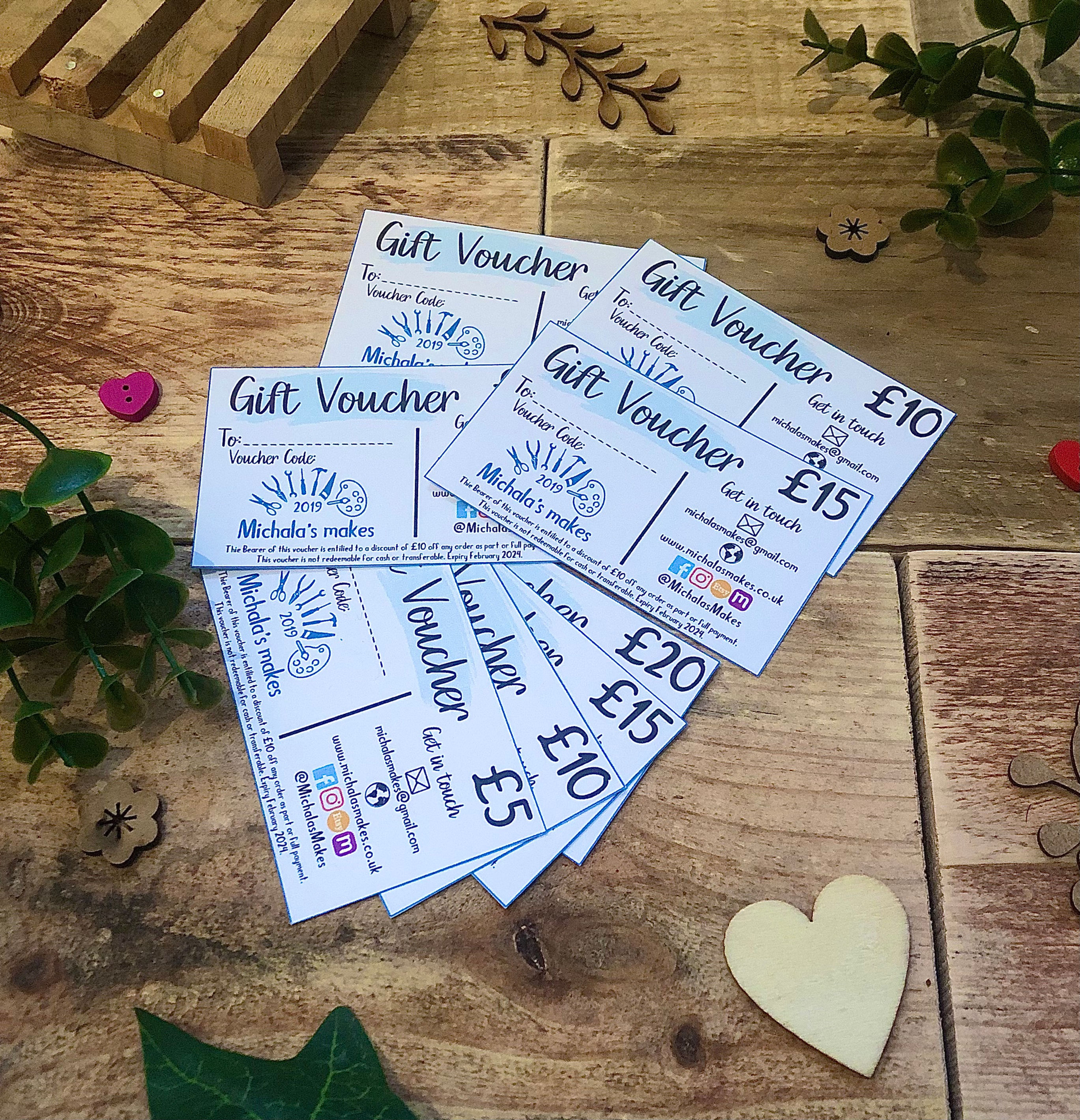 Michala's Makes Voucher