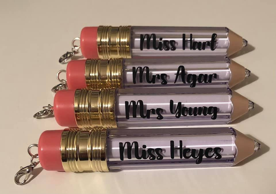 Thumbnail: Pencil Keyrings