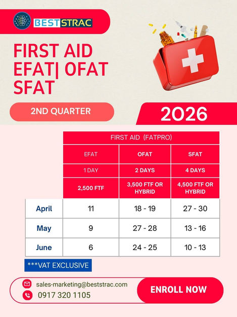 Beststrac Calendar 2026