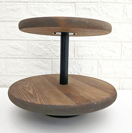 Wooden 2 Tier Stand