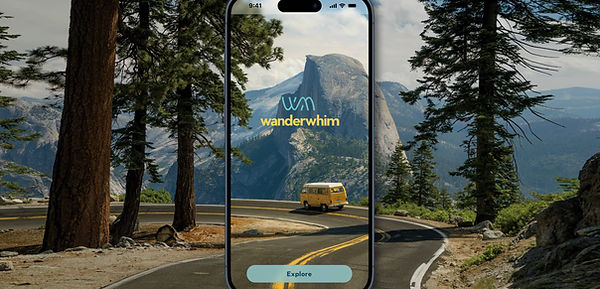 Road trip planning app design