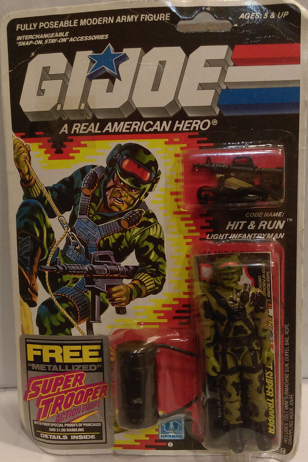 1988 G. I. Joe " HIT AND RUN"