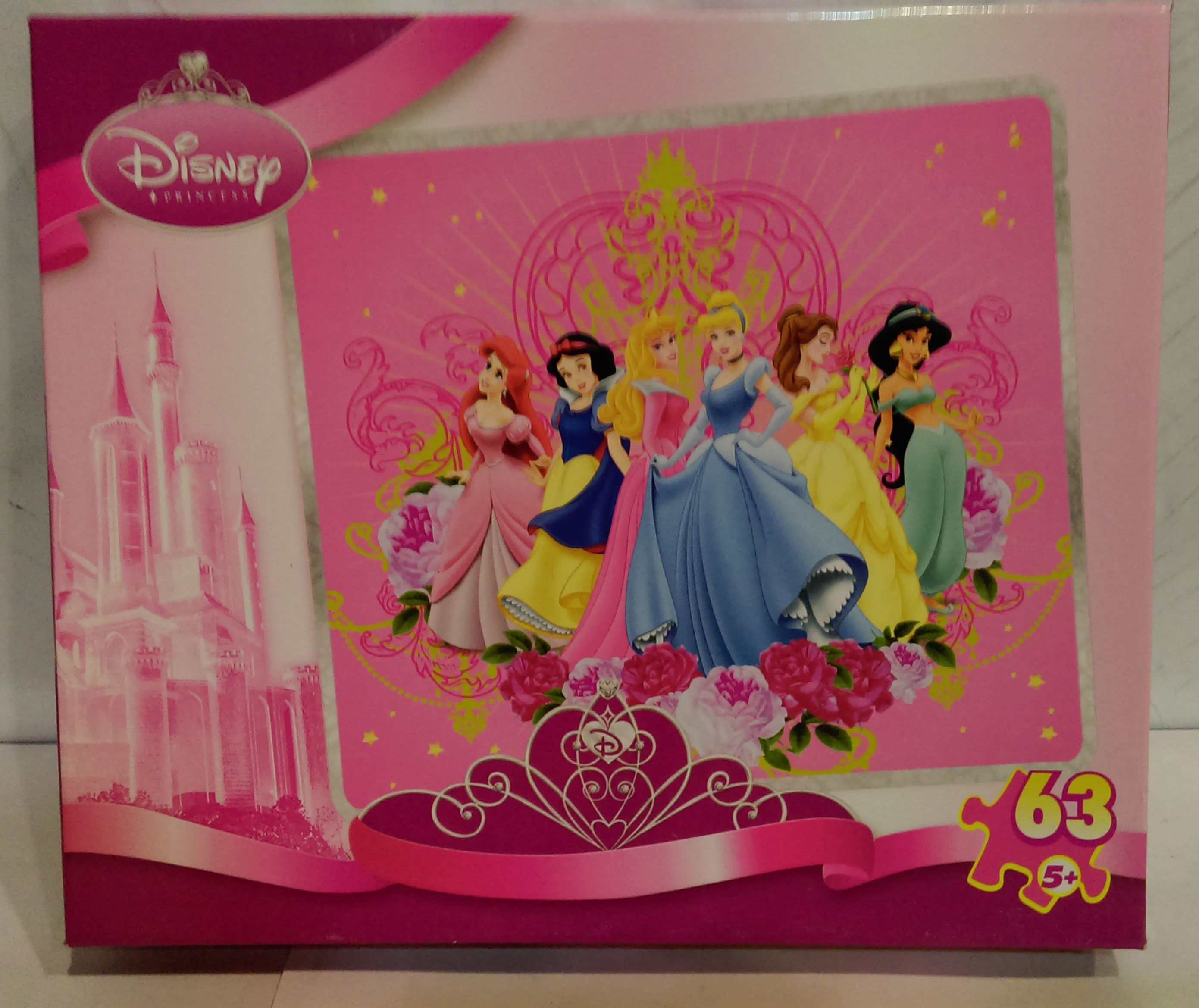 Disney  6 Princess 63Pc. Puzzle