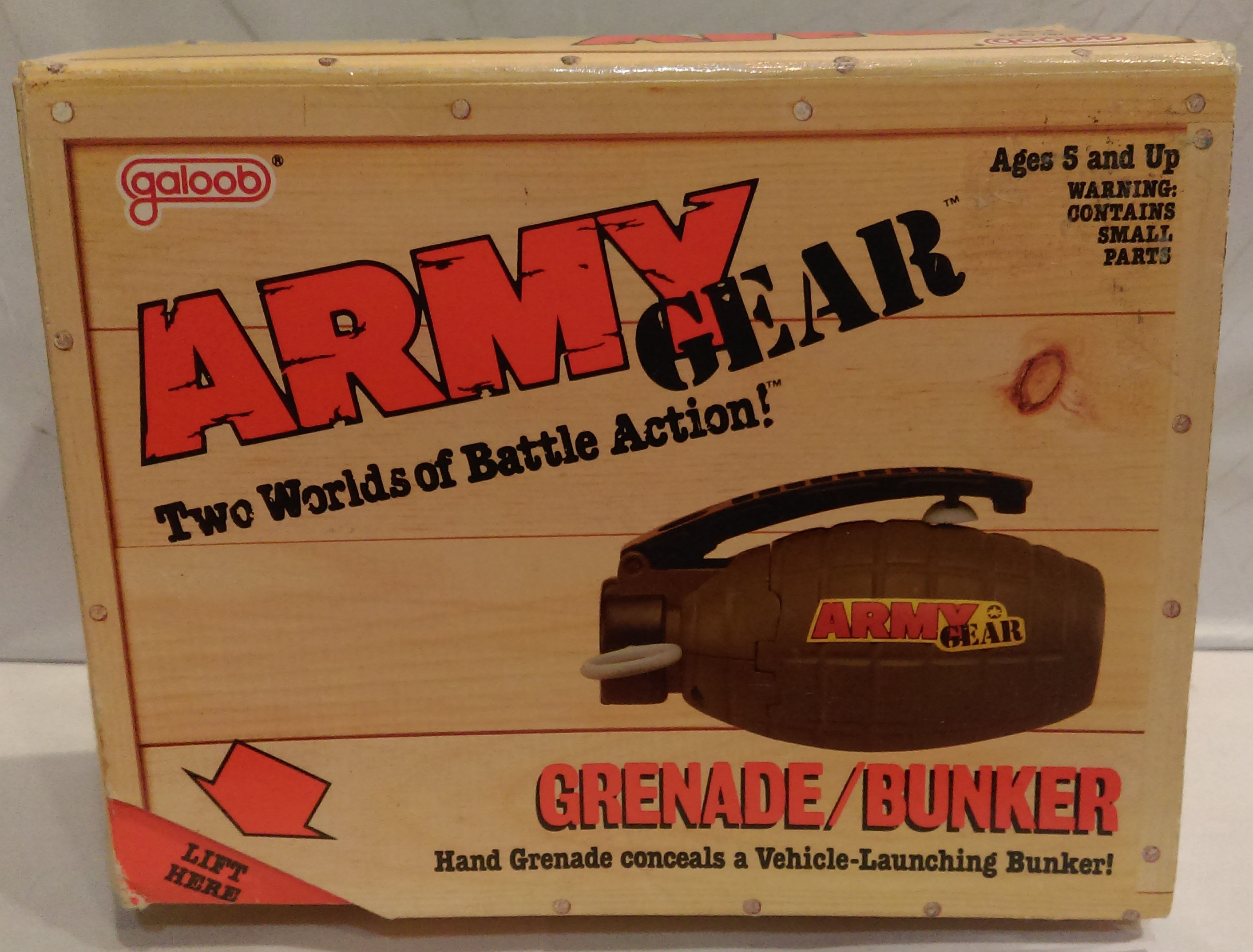 1988 Army Gear "GRENADE / BUNKER SET"