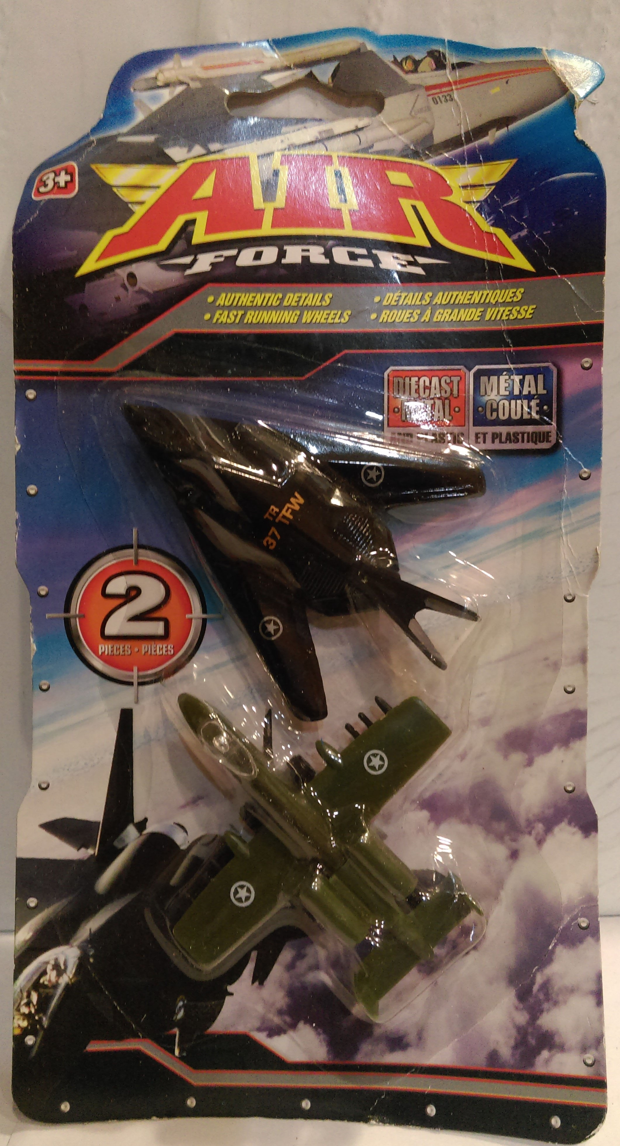 Air Force 2pc Plane Set