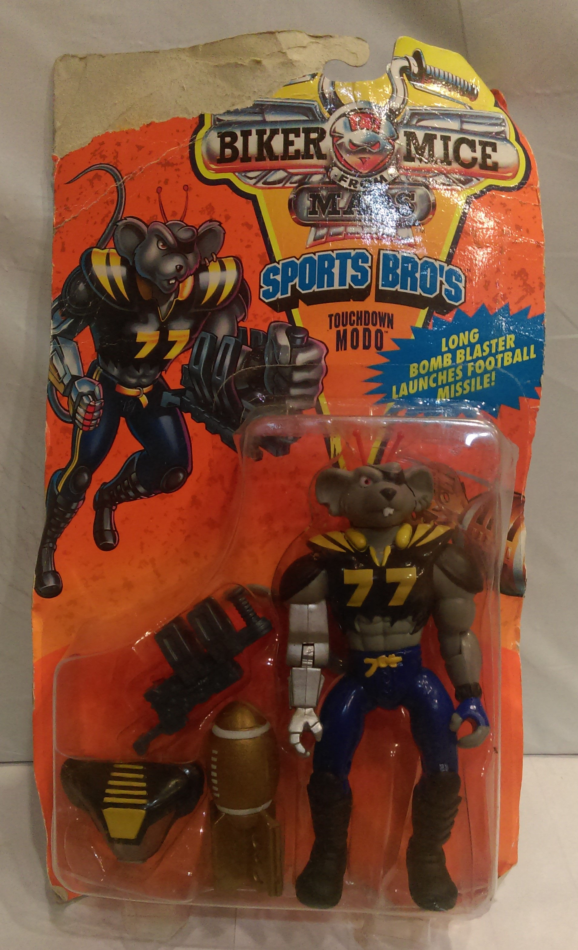 1993 Biker Mice From Mars "TOUCHDOWN MODO"