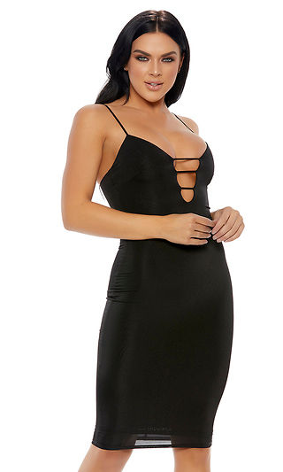 Sleeveless midi dress