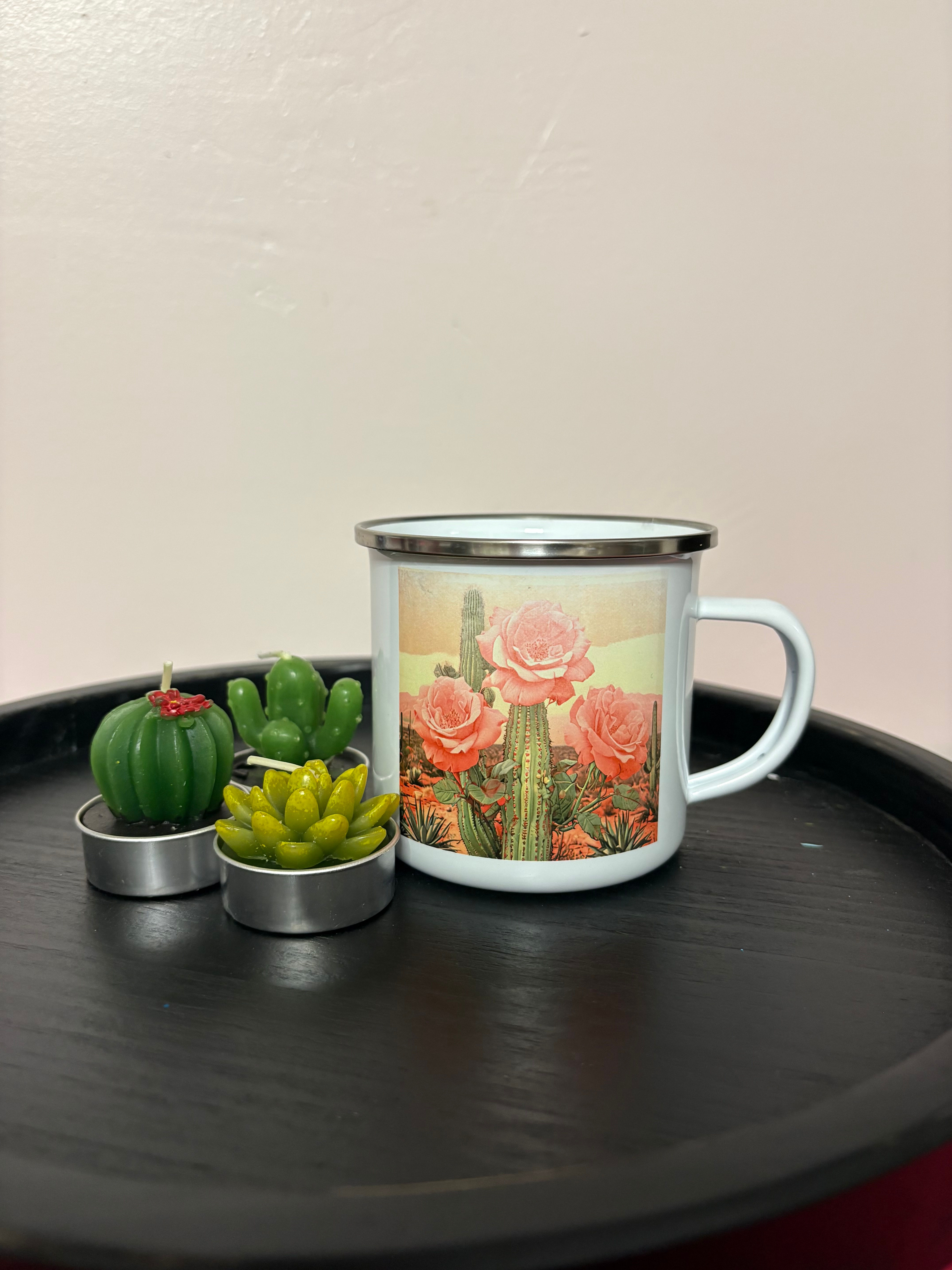 Blooming Cactus Coffee Cup