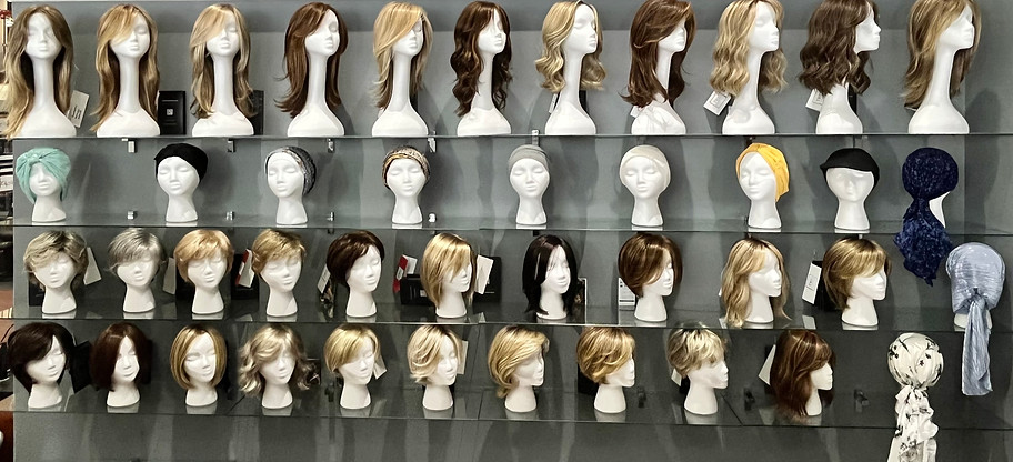 Wig shelves