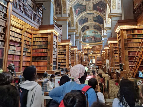 Visite de l'Assemblée avec les collégien·nes de la Durantière !