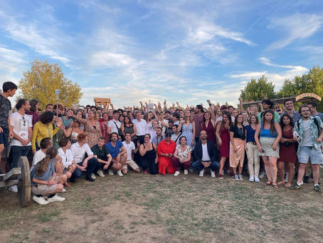 Présente avec les jeunes insoumis aux Amfis !