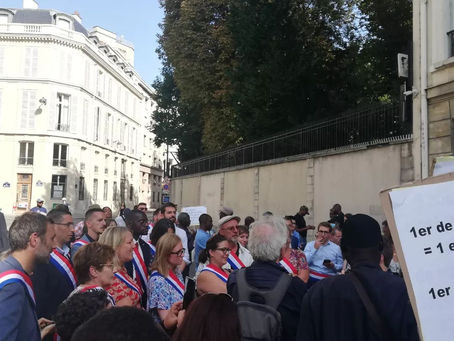 Avec la NUPES, présent·es au rassemblement organisé par la DAL