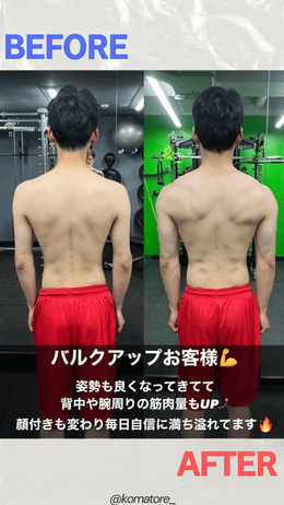 ボディメイク実績