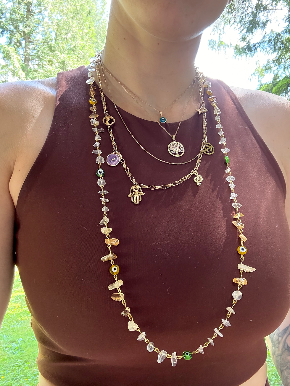Thumbnail: REBEKKA // 3-in-1 Crystal Chain