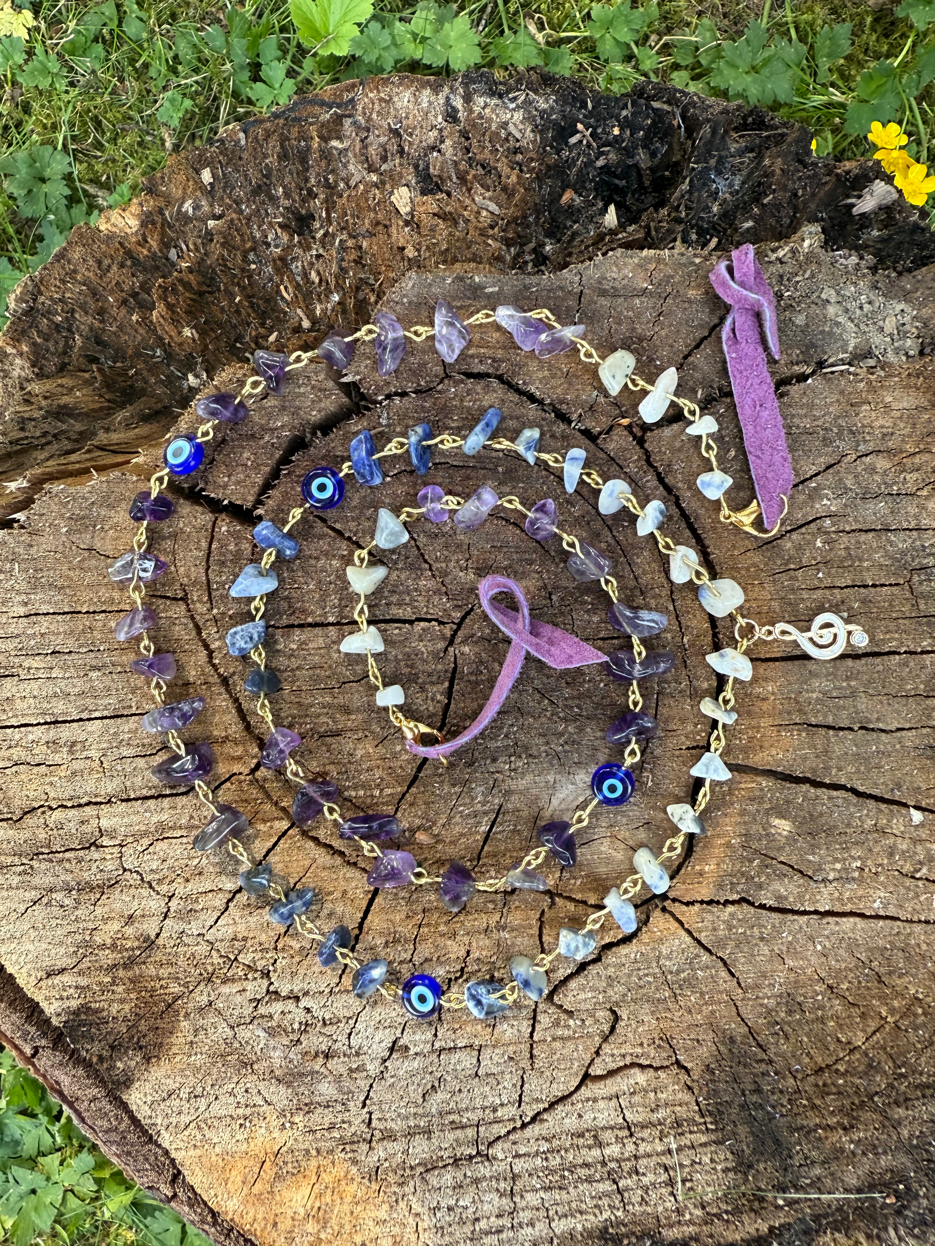 CYNTHIA // 3-in-1 Crystal Chain