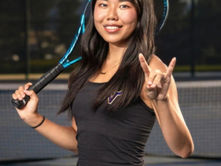 Jean Kim: Junior on the Girls Varsity Tennis Team