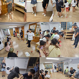 켄다마 연습에 몰두하는 해바라기 아이들! 연습량에 따라 급수가 점점 높아지고 있습니다.
새로 온 아이들도 큰컵부터~ 차근차근 수준별로 모둠을 나누어 수업 진행하고 있습니다.✨️