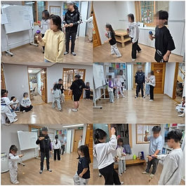 켄다마 활동할 때 제일 열정적인 우리 아이들!! 활동 중 릴레이 형식으로 게임이 진행되었을 때 아이들의 아주 엄청난 승부욕과 침착함을 볼 수 있었습니다. 시간가는 줄 모르고 참여하는 아이들!! 즐거움도 쑥쑥! 실력도 쑥쑥! 잘하고 있습니다.