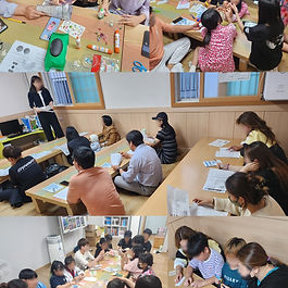 아동에 대한 이해, 아동권리교육을 진행하며 우리 아이의 건강한 성장을 위한 ‘부모교육’을 진행했습니다. 이어서 자녀와 함께 휴대폰 케이스 꾸미기 활동을 하며 가족과 함께하는 시간을 가졌습니다❤️