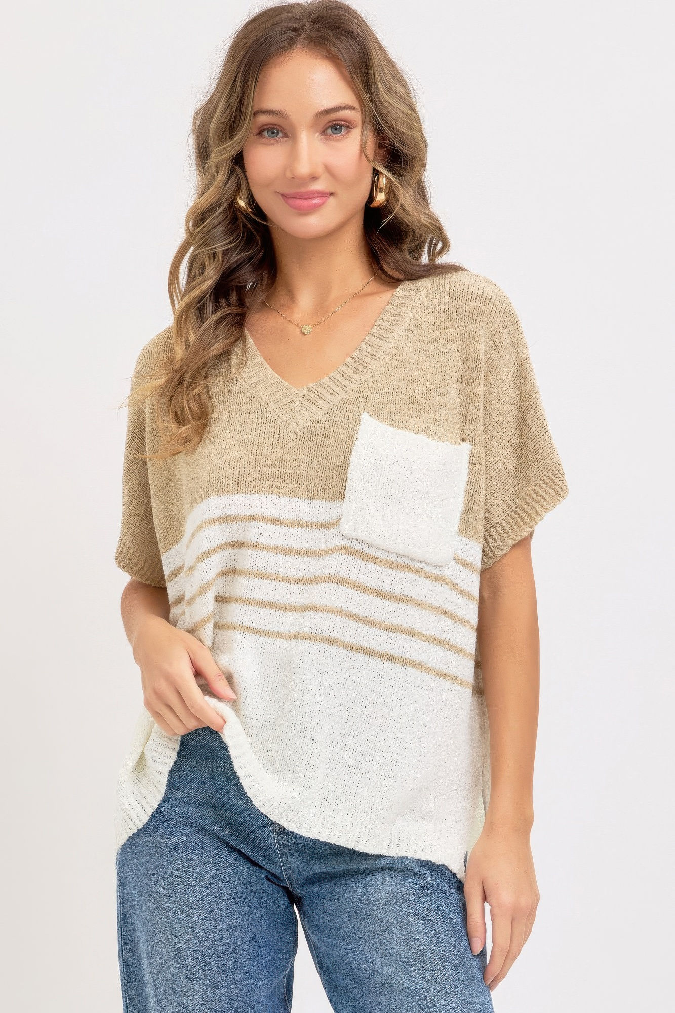 Casual Oversized Knit Top