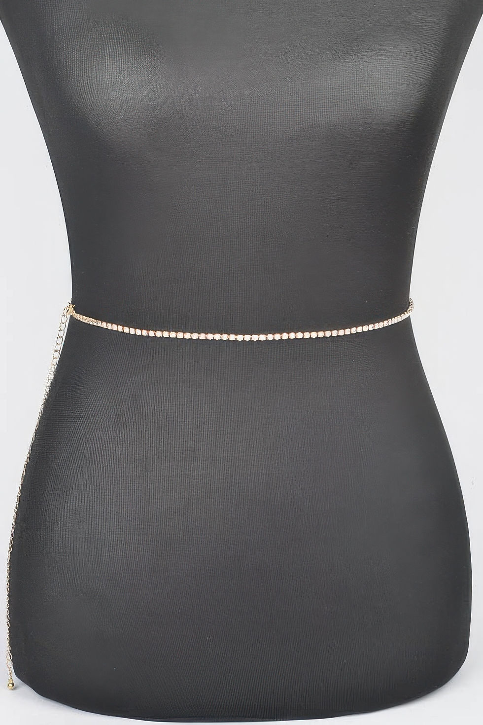 Rhinestone Plus Size Chain Belt