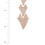 Thumbnail: Triple Rhinestone Heart Earring