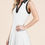 Thumbnail: Contrast Collar Drop Waist Tennis Mini Dress