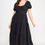 Thumbnail: Front Tie Puff Sleeve Tired Maxi Dress           