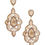 Thumbnail: Teardrop Rhinestone Dangle Earring
