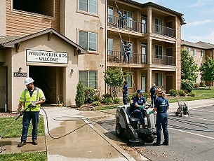 HOA AND MULTI-FAMILY PROPERTY CLEANING