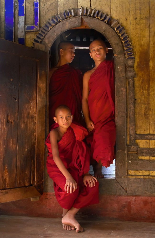Young monks - Albert Gorsse