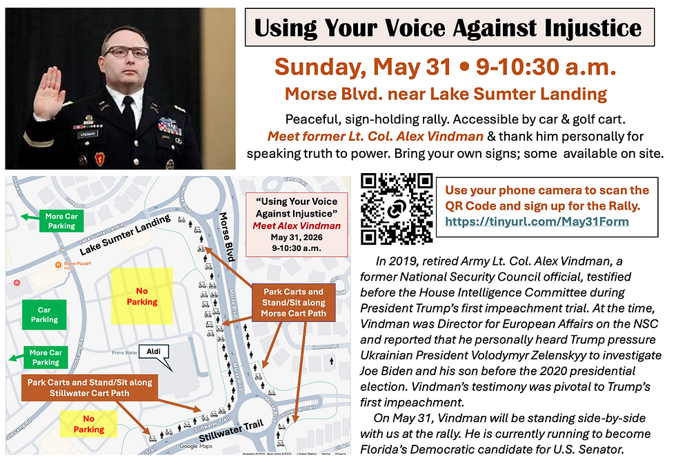 Using Your Voice Against Injustice